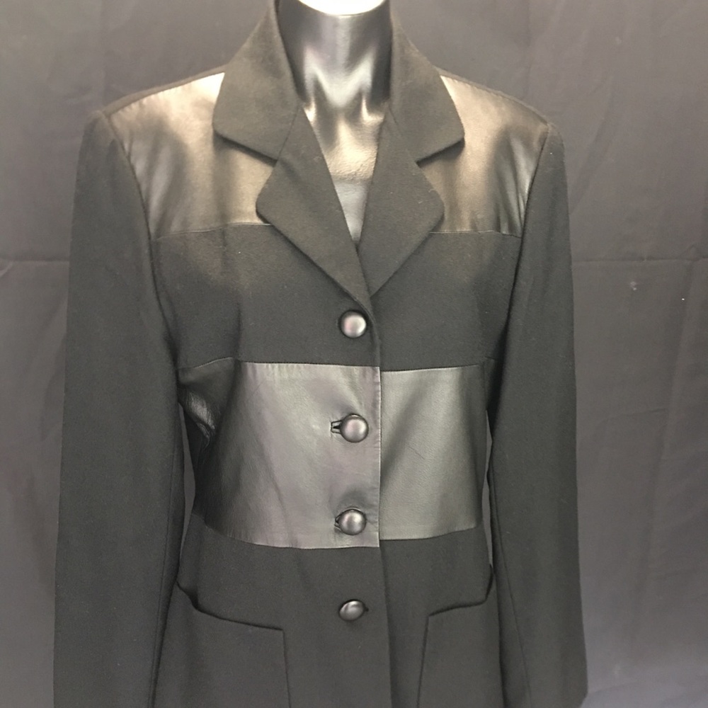 Black  Focus 2000 3 quarter length jacket